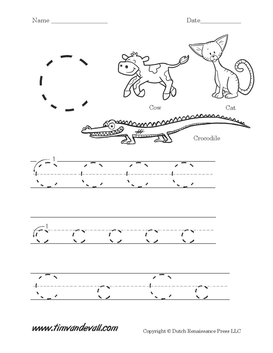 Letter C Worksheet Printable Tim S Printables Letter J Worksheet Tim S Printables
