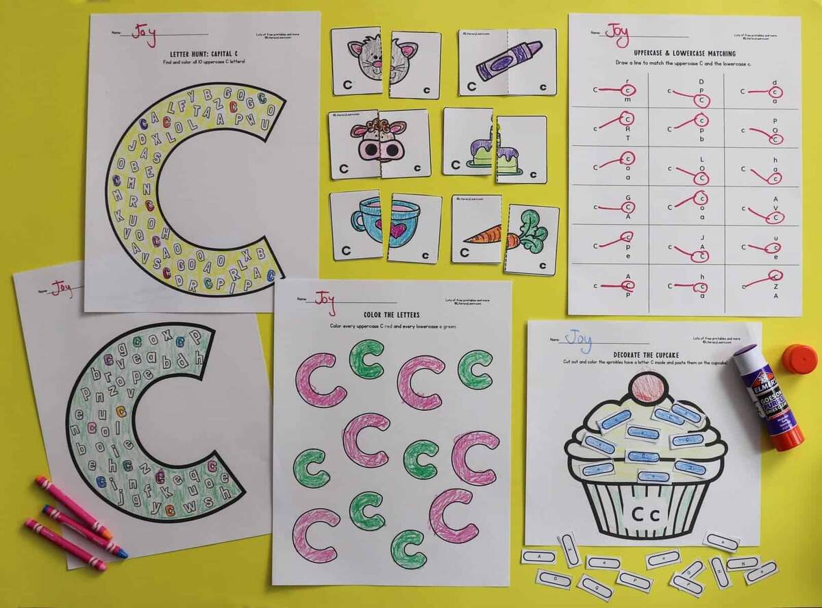 Letter C Worksheets 10 FREE Printables Literacy Learn Letter C Worksheets 10 FREE Printables Literacy Learn