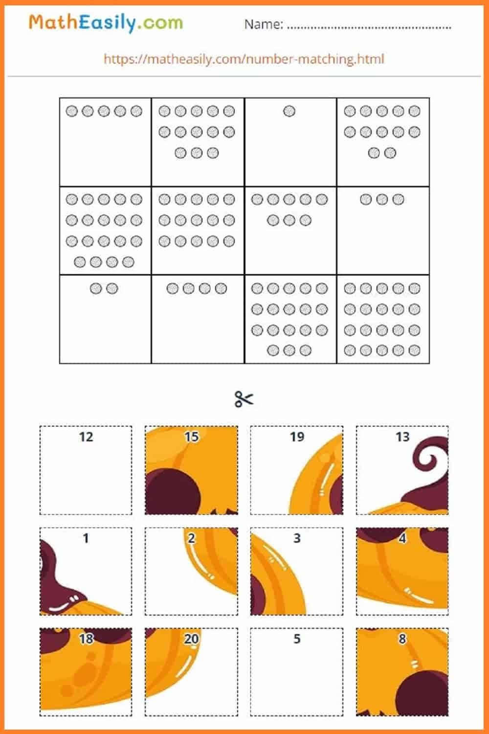 Math Halloween Worksheets PDF Free Download