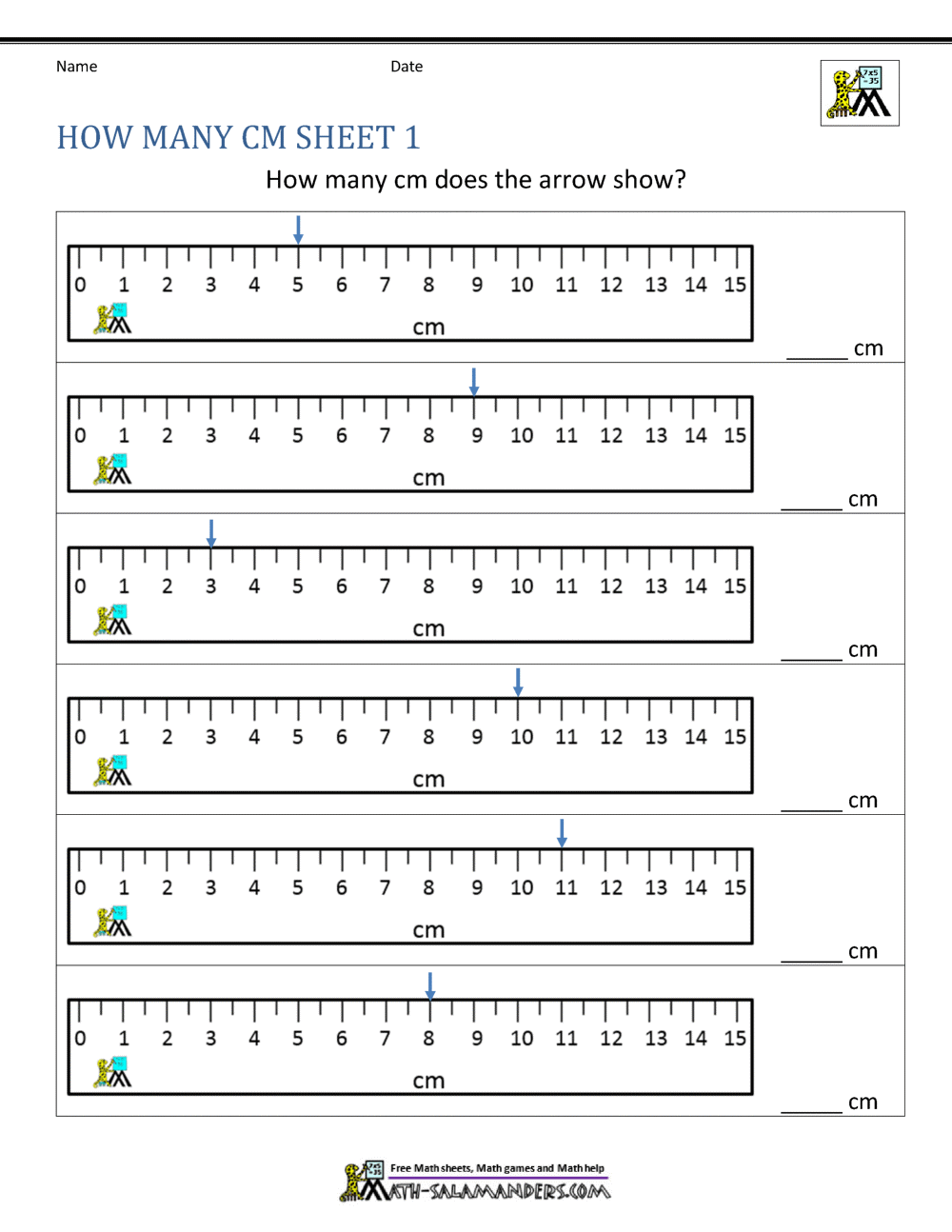 14 Printable Measuring With A Ruler Worksheets Etsy Israel