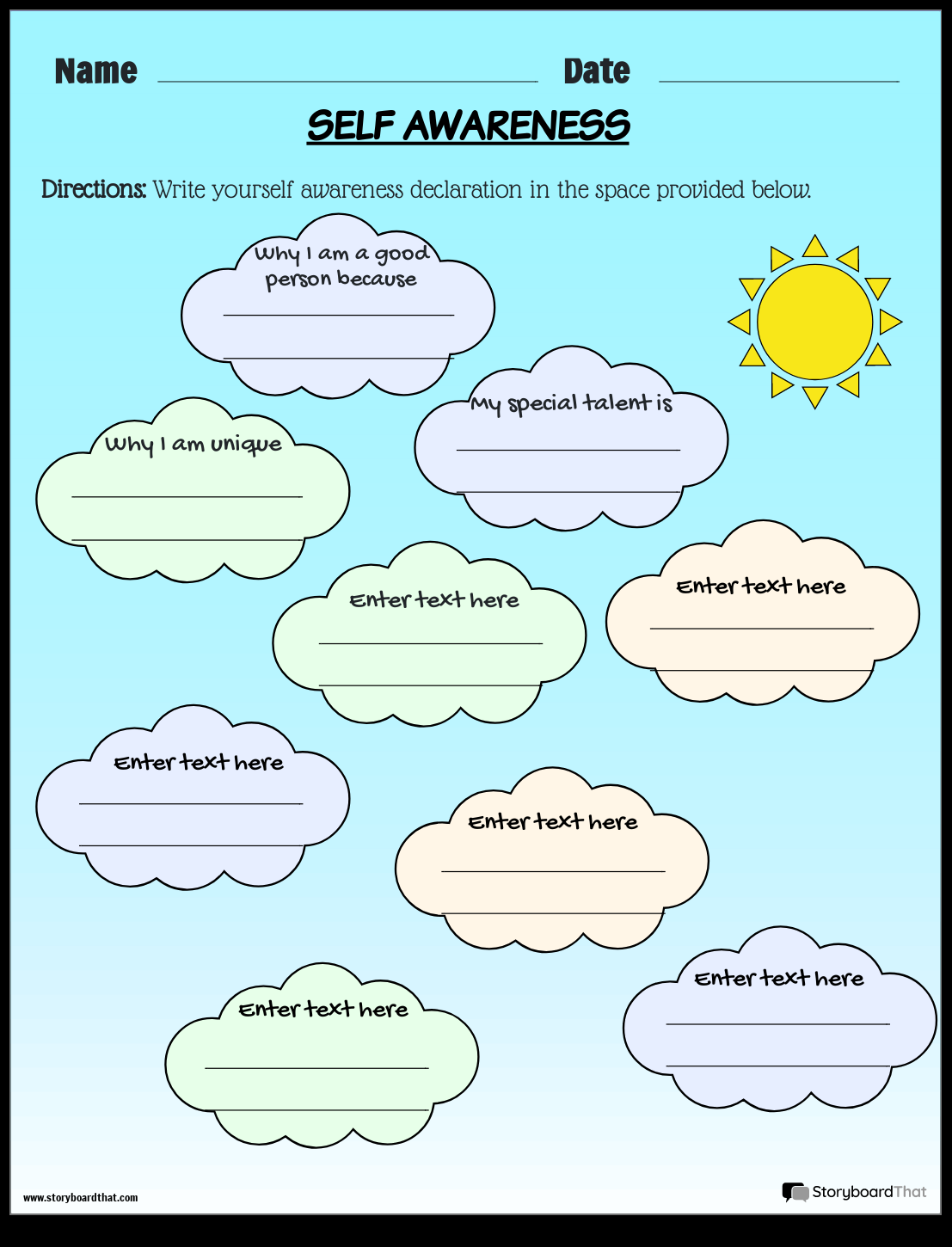 Mindfulness DBT Worksheets For Emotional Regulation And Well Being
