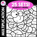 Multiplication Color By Code Multiplication Color By Number Multiplication Facts Math Coloring Sheets Coloring Pages Classful