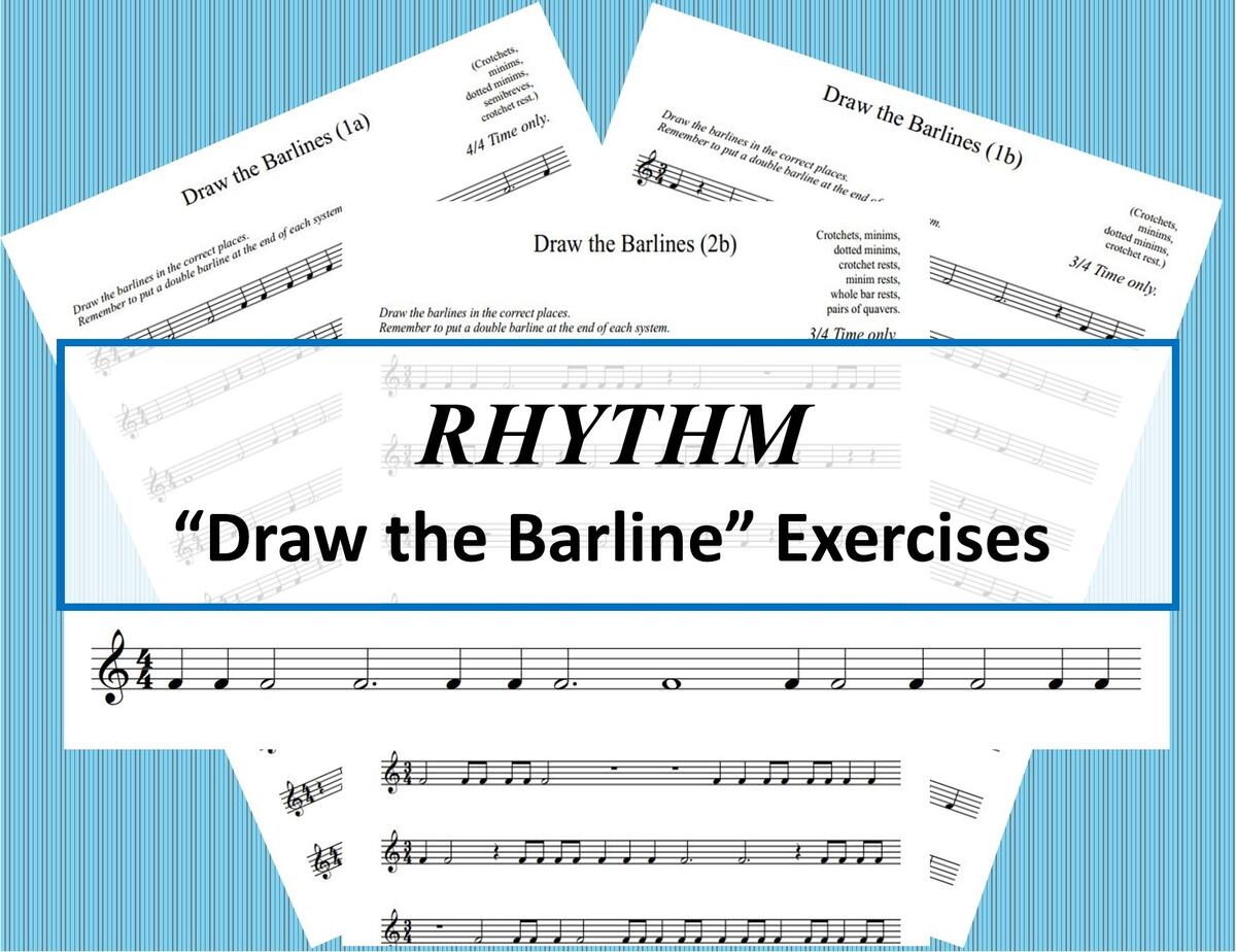 Music RHYTHM Draw The Barlines 3 Made By Teachers Music RHYTHM Draw The Barlines 3 Made By Teachers