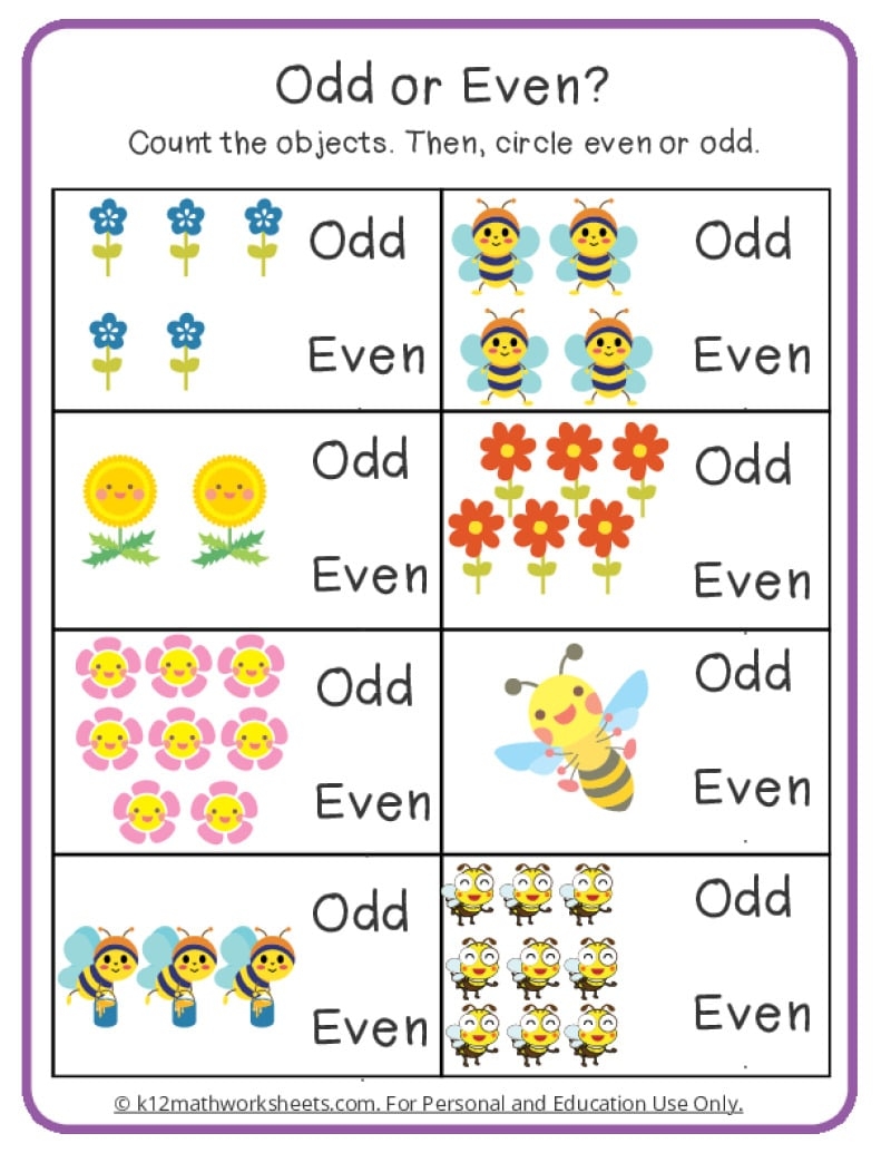 Printable Odd And Even Numbers Worksheet Odd And Even Digital For Grade 1 2 Made By Teachers
