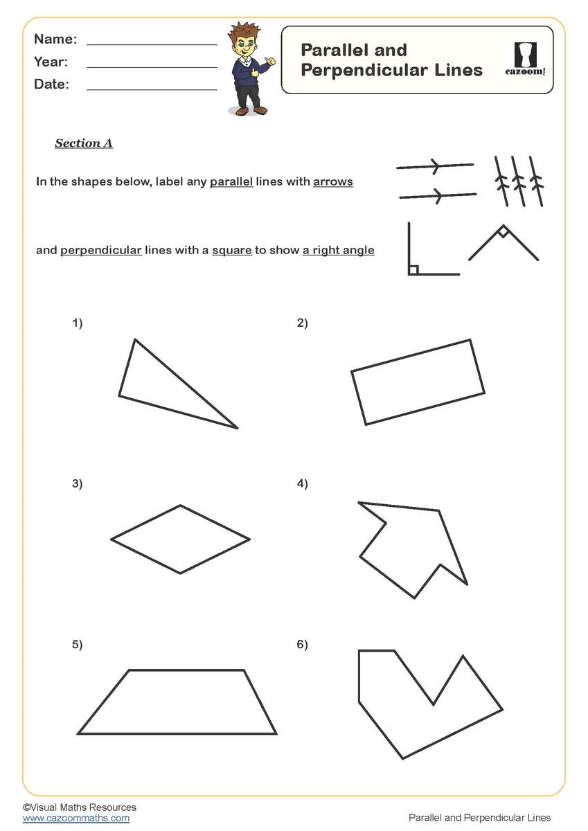 Parallel And Perpendicular Lines Worksheet PDF Printable Geometry Worksheets Parallel Perpendicular And Intersecting Lines Worksheets