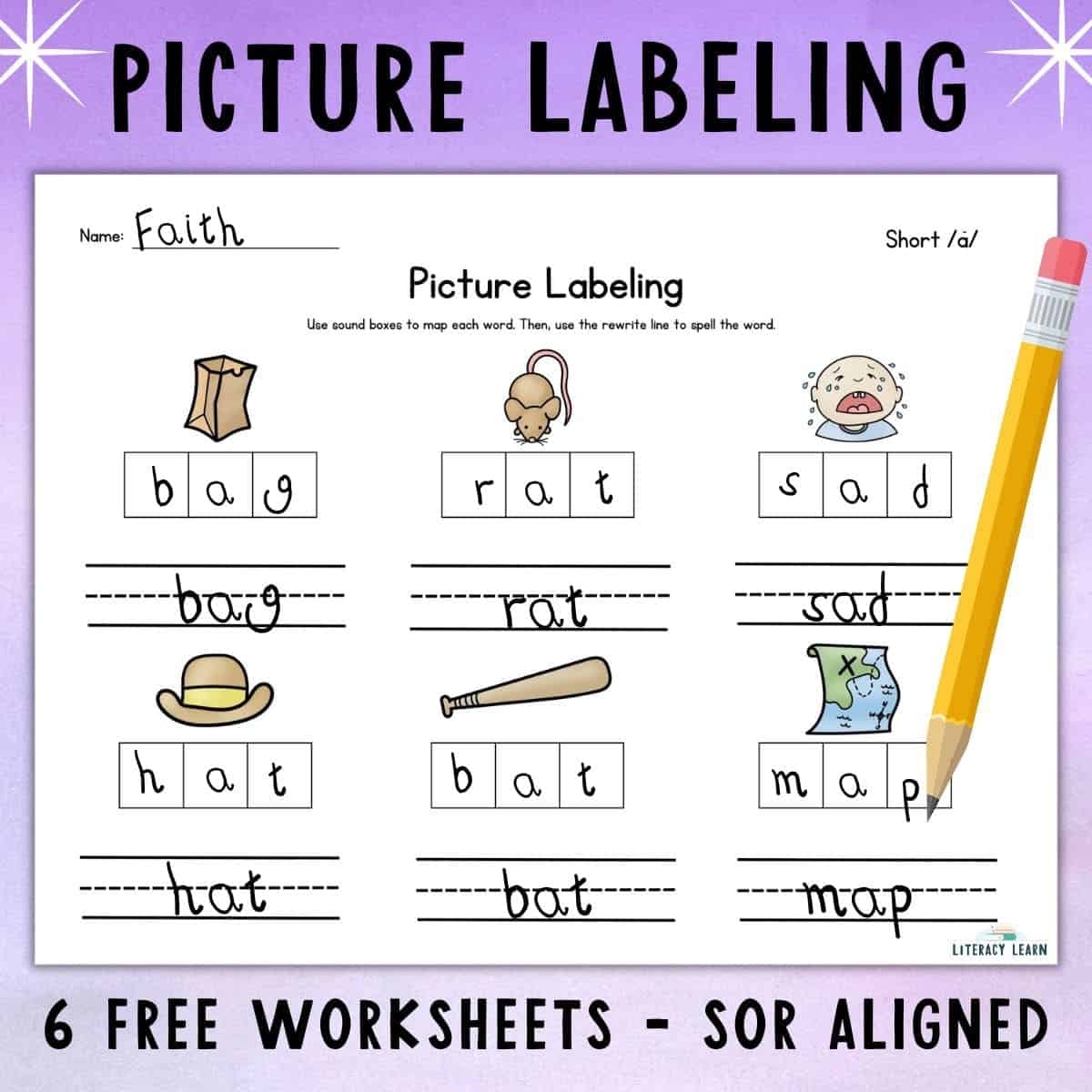 Picture Labeling 6 Free Worksheets Literacy Learn Label The Picture Worksheets For Fall Mamas Learning Corner