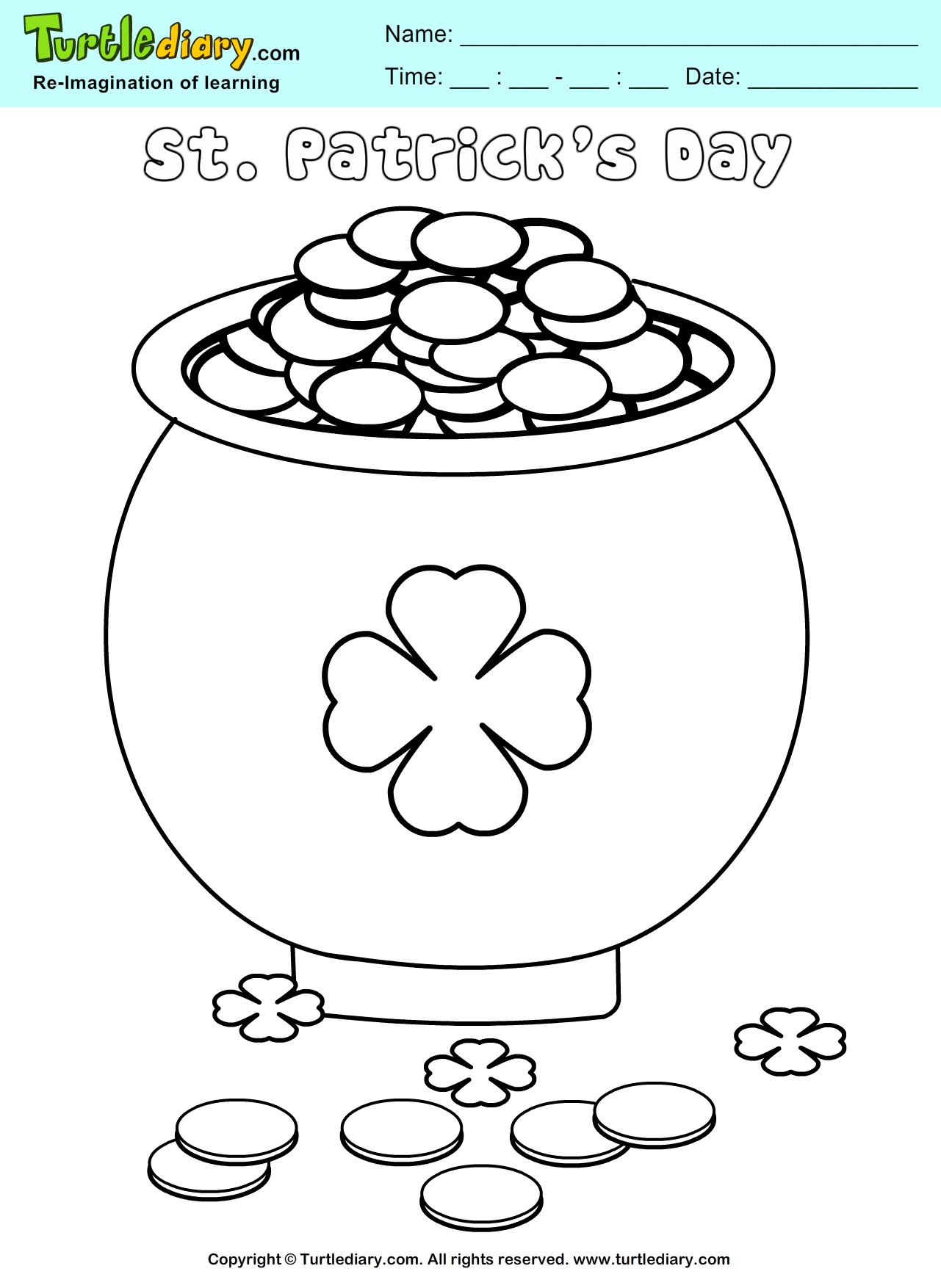 7 Free Printable Pot Of Gold Templates For St Patrick S Day Crafts The Artisan Life