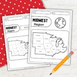 Printable 5 Regions Of The United States Worksheets For Kids