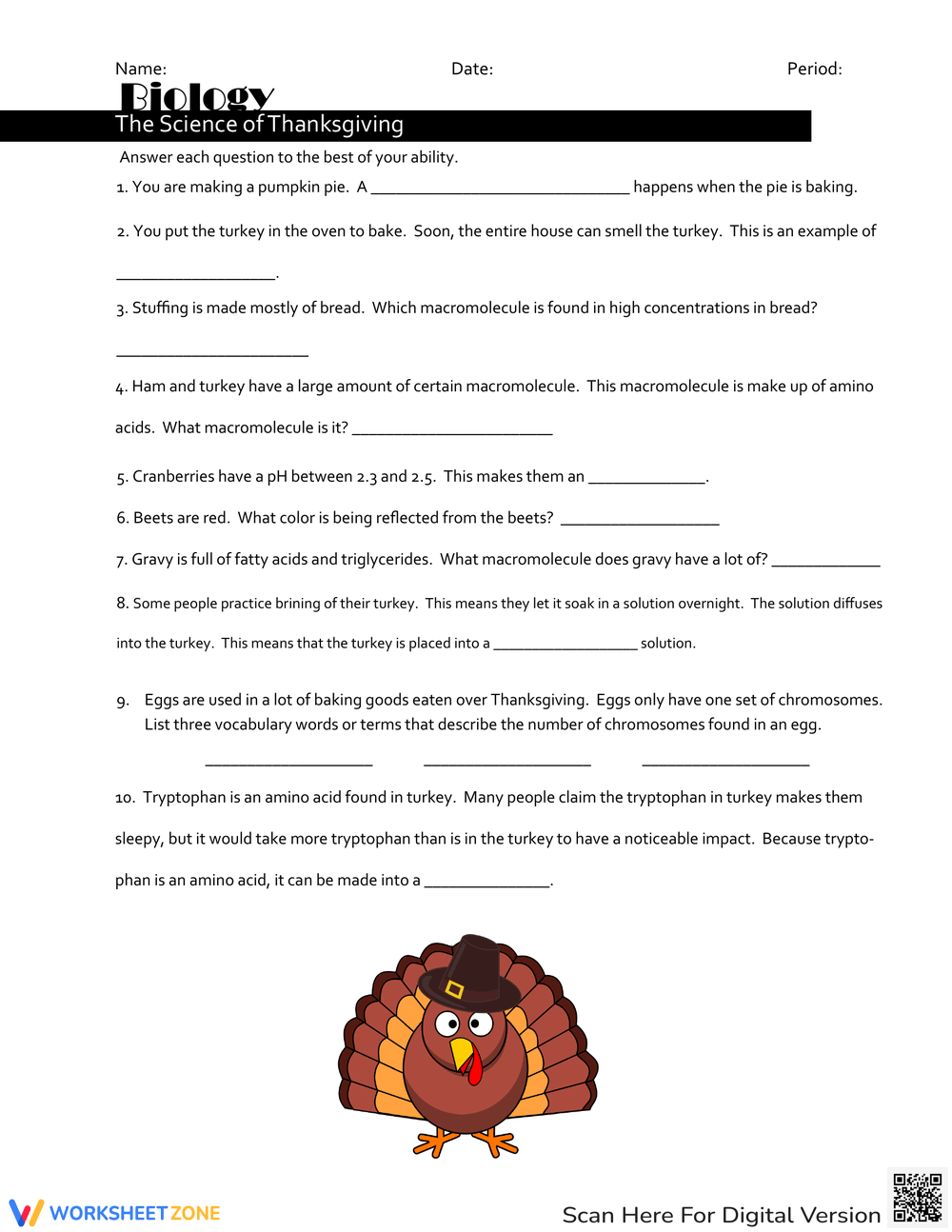 Printable 6th Grade Thanksgiving Worksheets Printable 6th Grade Thanksgiving Worksheets
