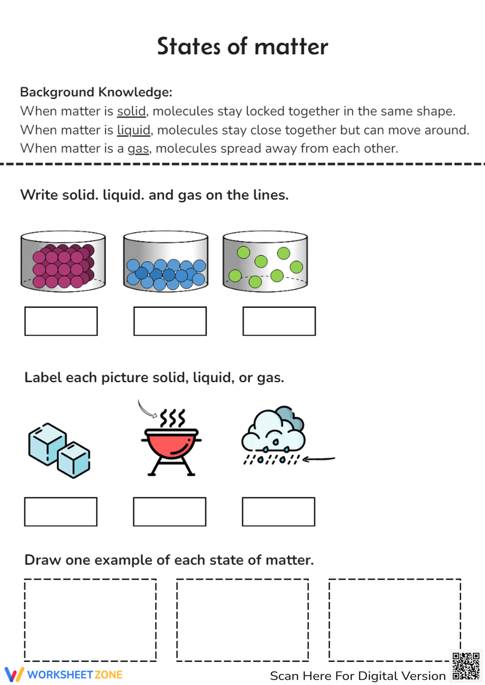 Printable 7th Grade Classification Of Matter Solid Liquid Gas Worksheets Printable 7th Grade Classification Of Matter Solid Liquid Gas Worksheets