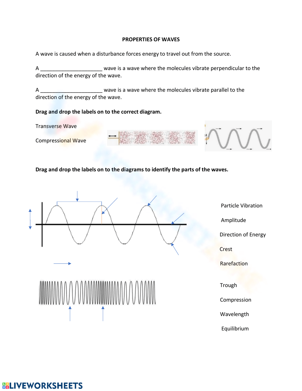 Printable 7th Grade Waves Worksheets Printable 7th Grade Waves Worksheets