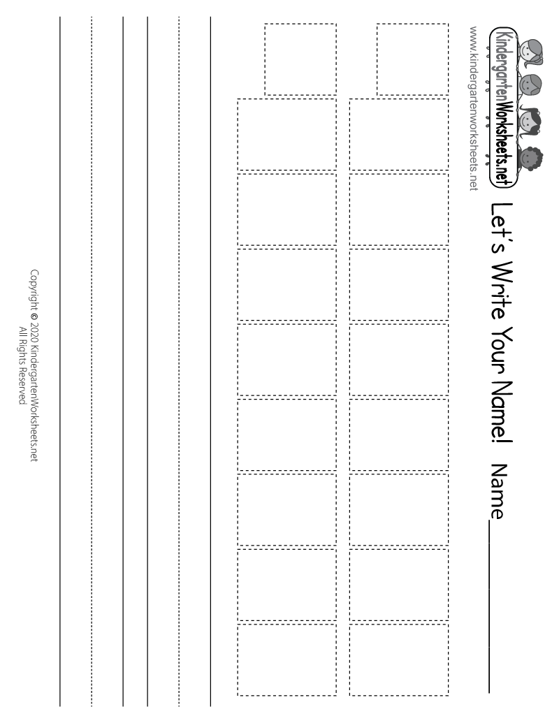 Editable Name Worksheets A To Z