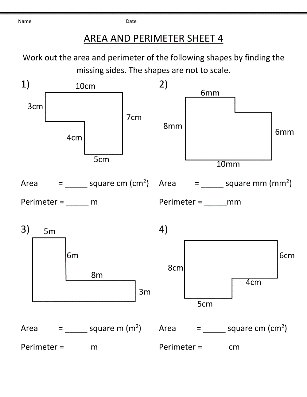 Printable Grade 4 Math Worksheets Printable Grade 4 Math Worksheets
