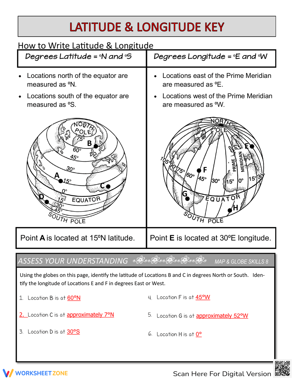 Printable Latitude And Longitude Worksheets Printable Latitude And Longitude Worksheets