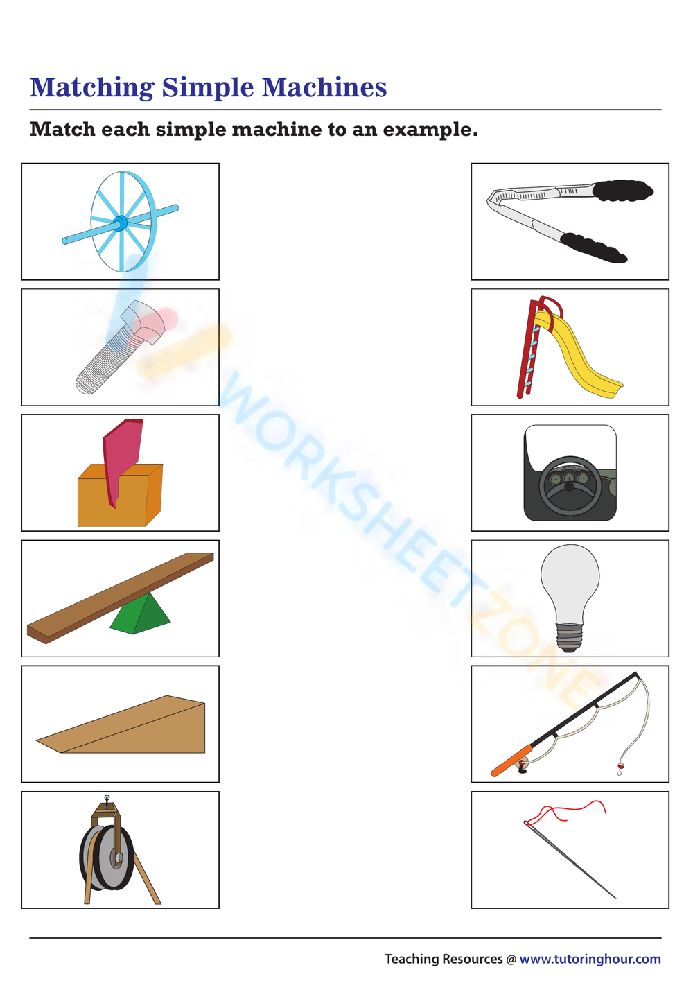 Printable Simple Machines Worksheets Download Printable Simple Machines Worksheets Download