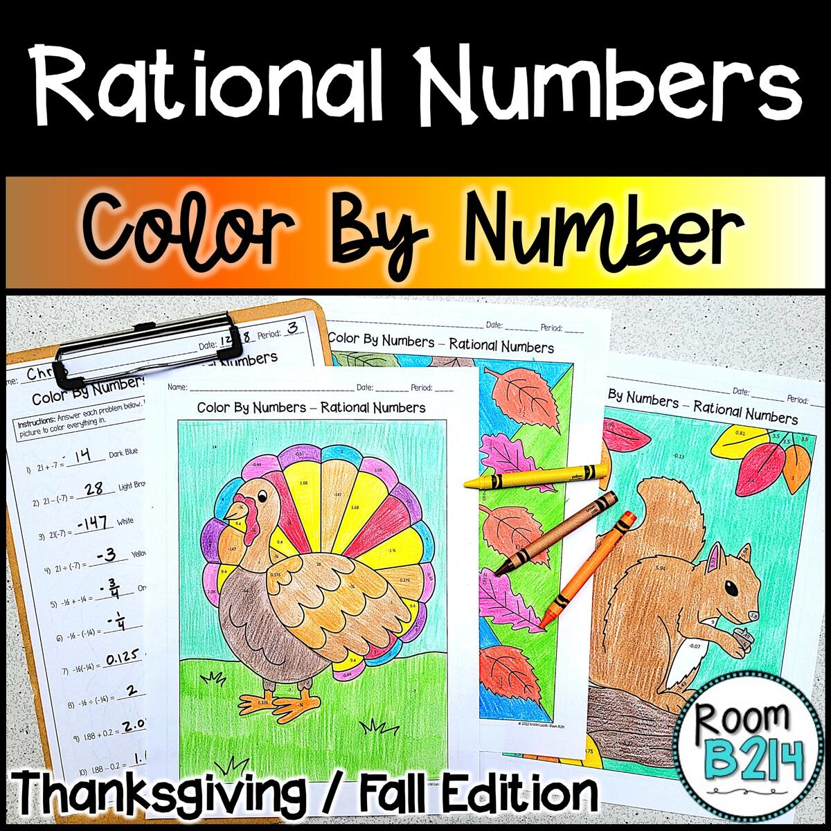 Rational Number Thanksgiving Color By Number TEKS 7 3A Made By Teachers Rational Number Thanksgiving Color By Number TEKS 7 3A Made By Teachers