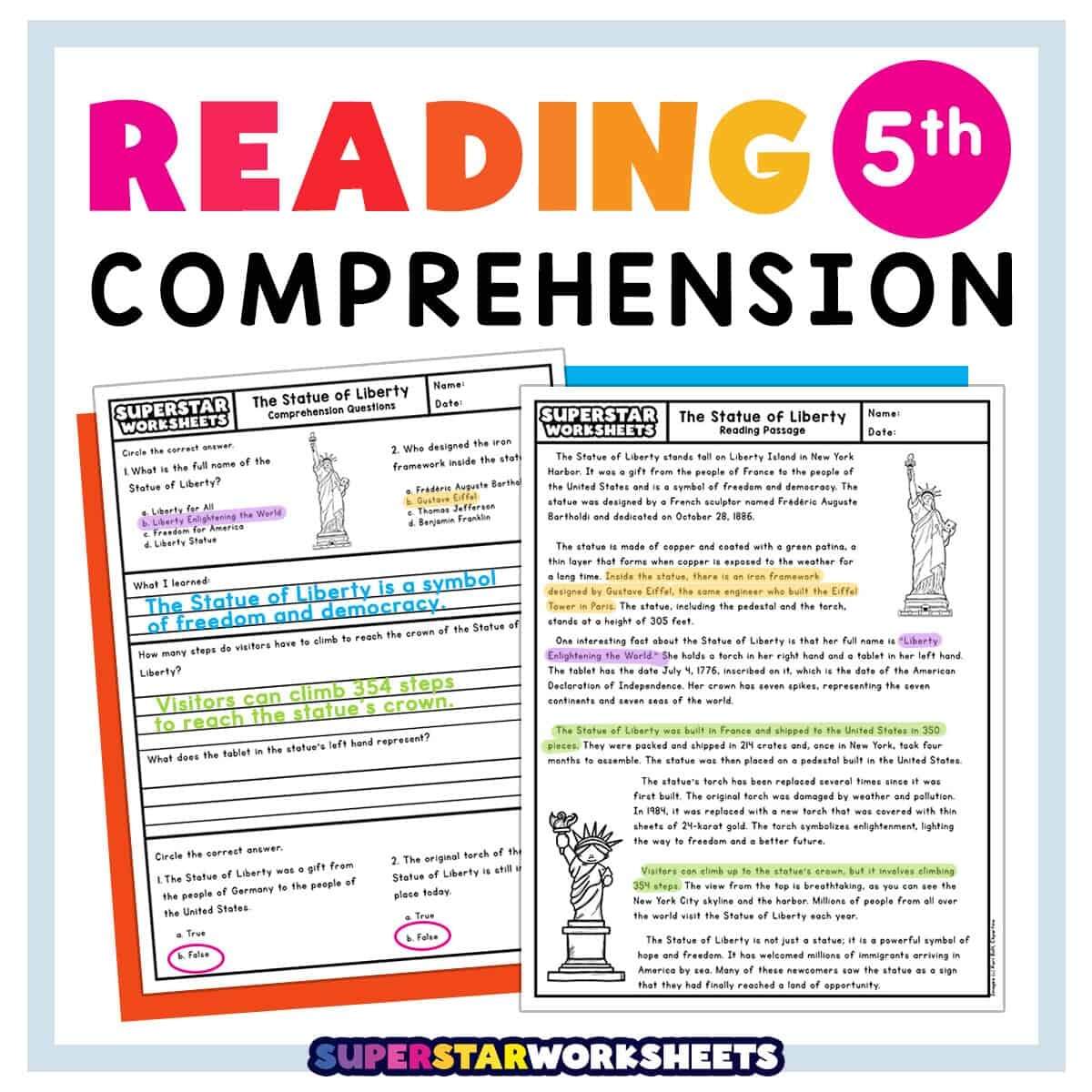 Reading Comprehension Worksheets Superstar Worksheets Free 5th Grade Reading Comprehension Worksheet Free Download Free 5th Grade Reading Comprehension Worksheet Free Png Images Free Worksheets On Clipart Library