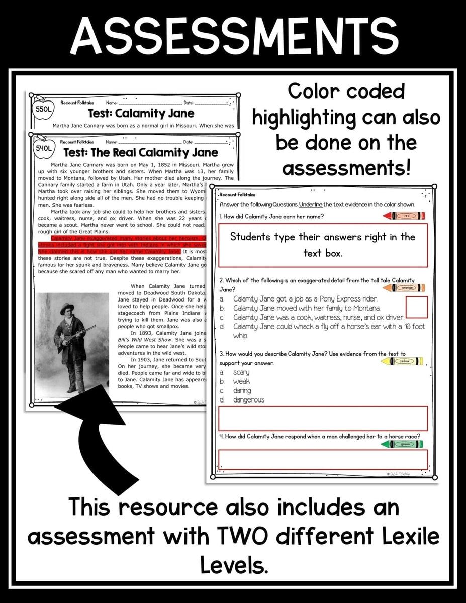Recount Stories Tall Tales 2nd 3rd Grade MagiCore