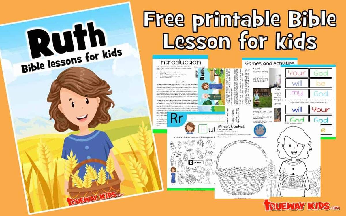 Ruth Free Bible Lesson For Kids Trueway Kids Ruth Free Bible Lesson For Kids Trueway Kids
