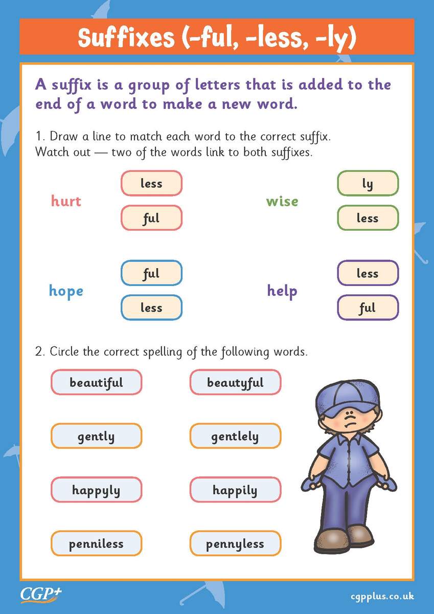 Suffixes Ly And Ful Worksheet Practice Exercises And Activities Suffixes Ly And Ful Worksheet Practice Exercises And Activities
