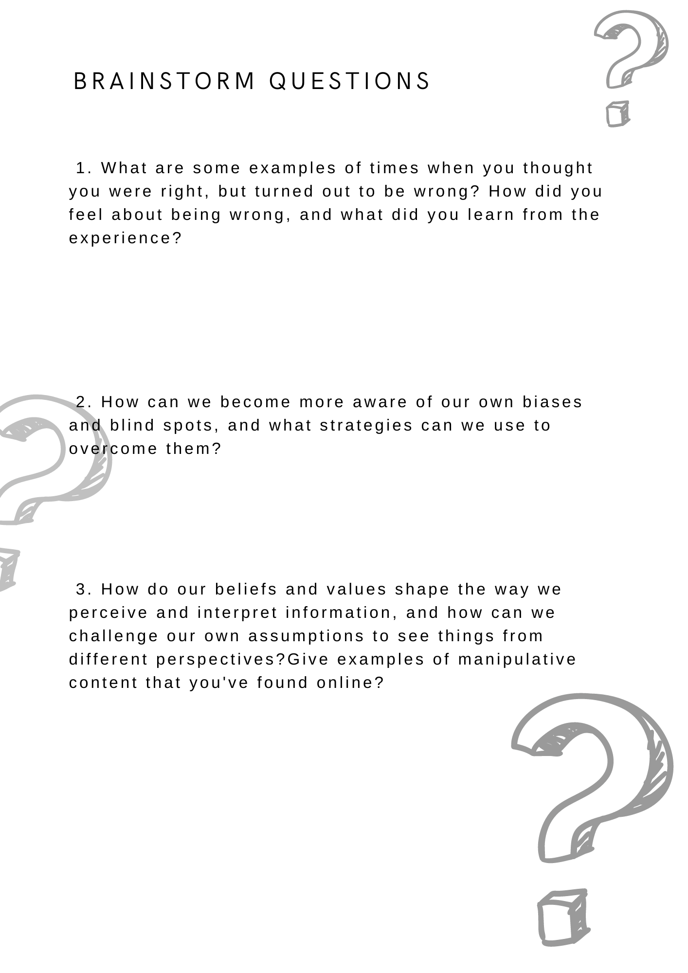 TED Talk Biases Scout Mindset Critical Thinking Worksheets Printouts Made By Teachers