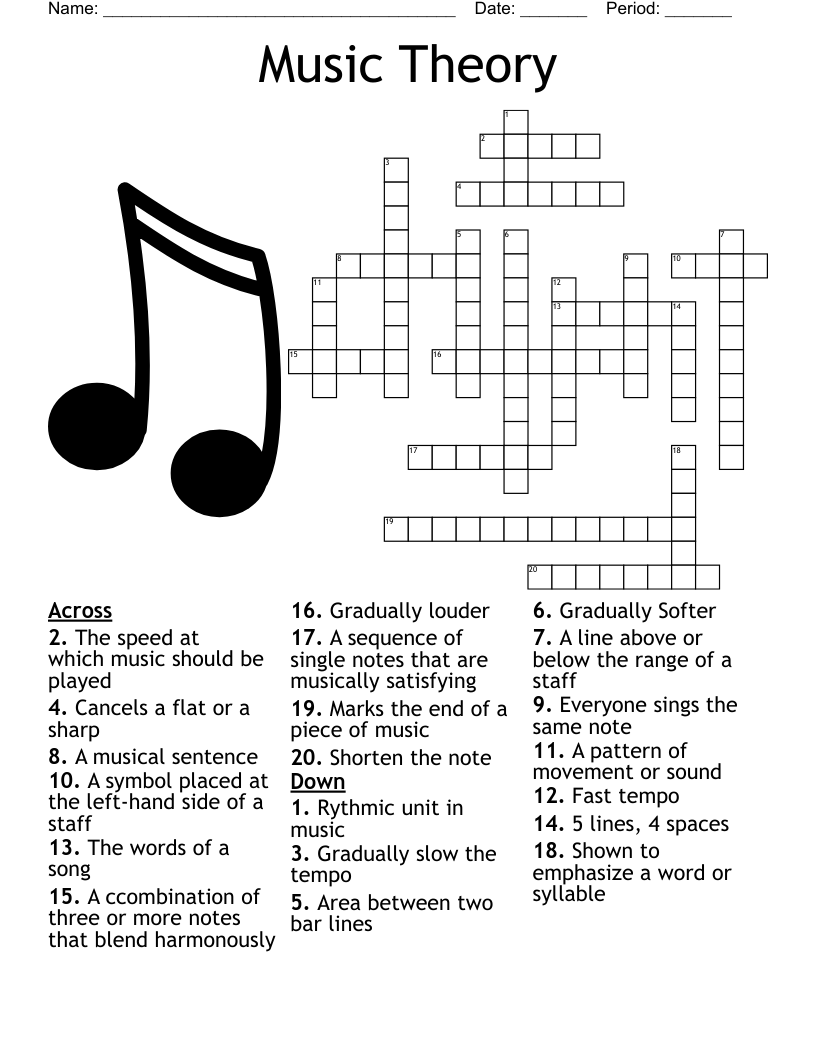 Tempo Music Worksheet WordMint Tempo Music Worksheet WordMint