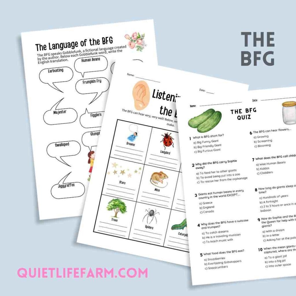 FREE Sophies Dilemma Worksheet To Support Teaching On The BFG Worksheets Library
