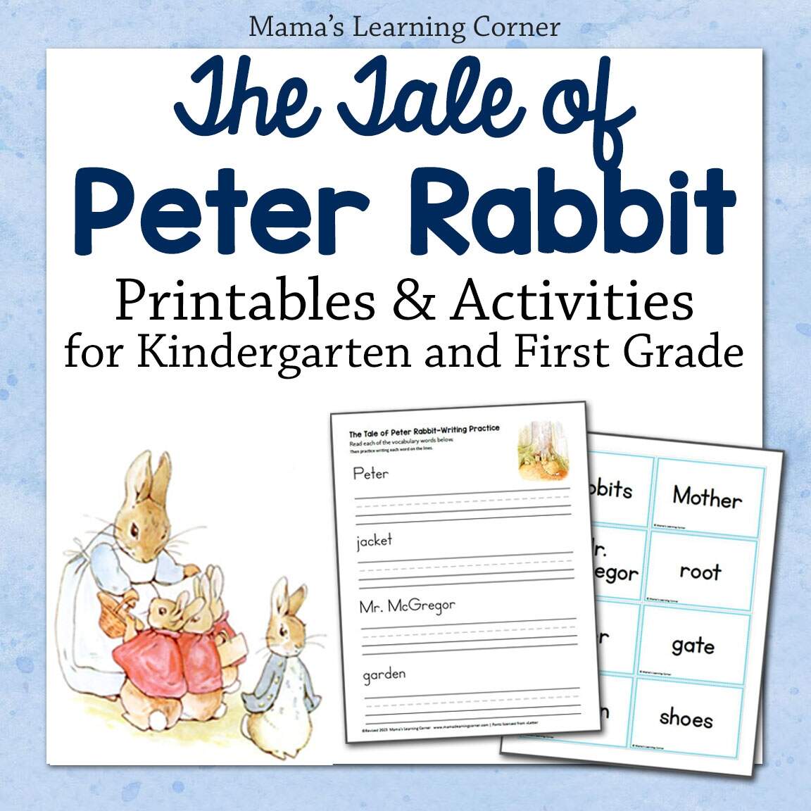 Peter Rabbit Printables Once Upon A Printable
