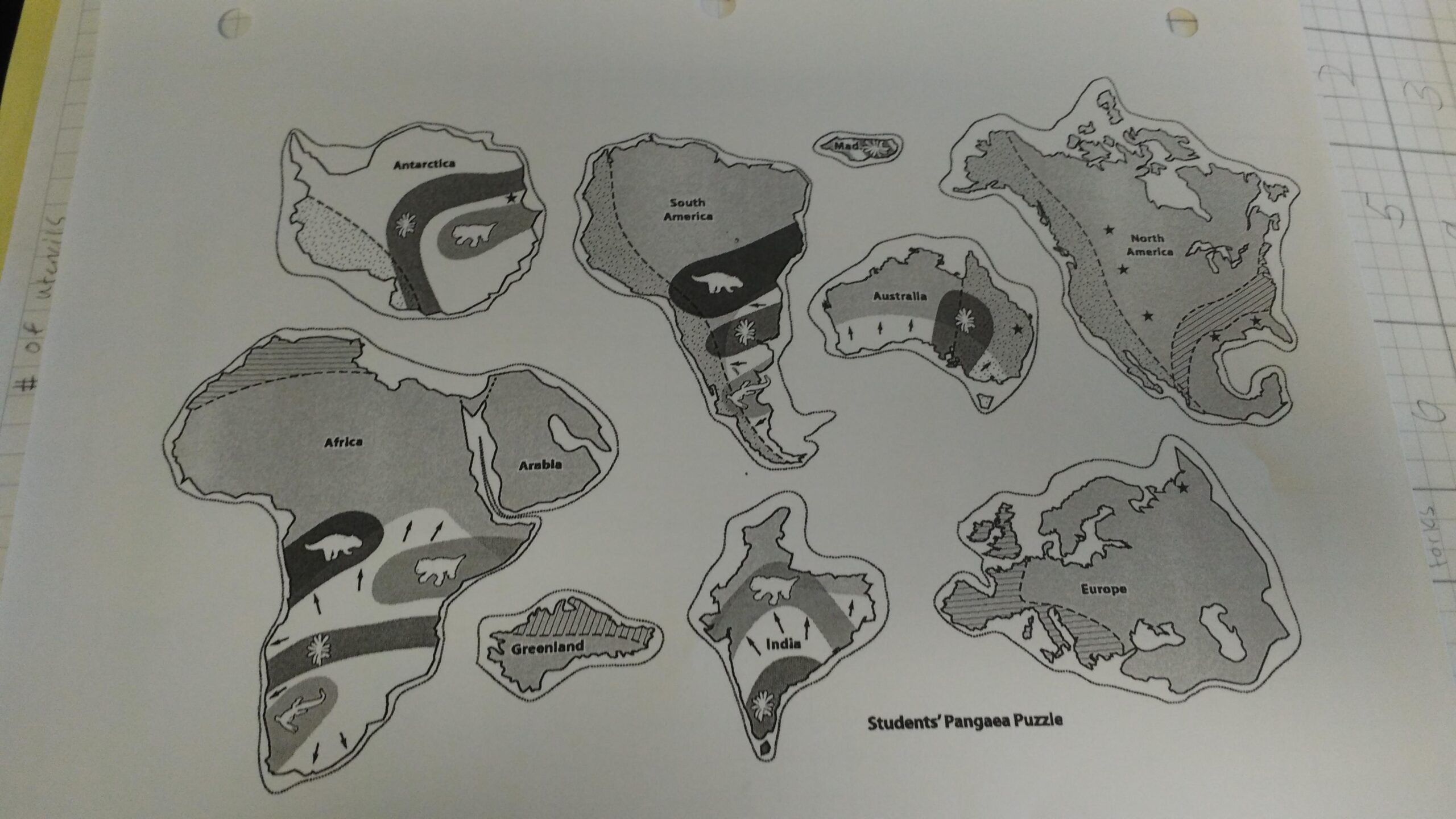 This Pangaea Worksheet In My Highschool Science Class R MapsWithoutNZ