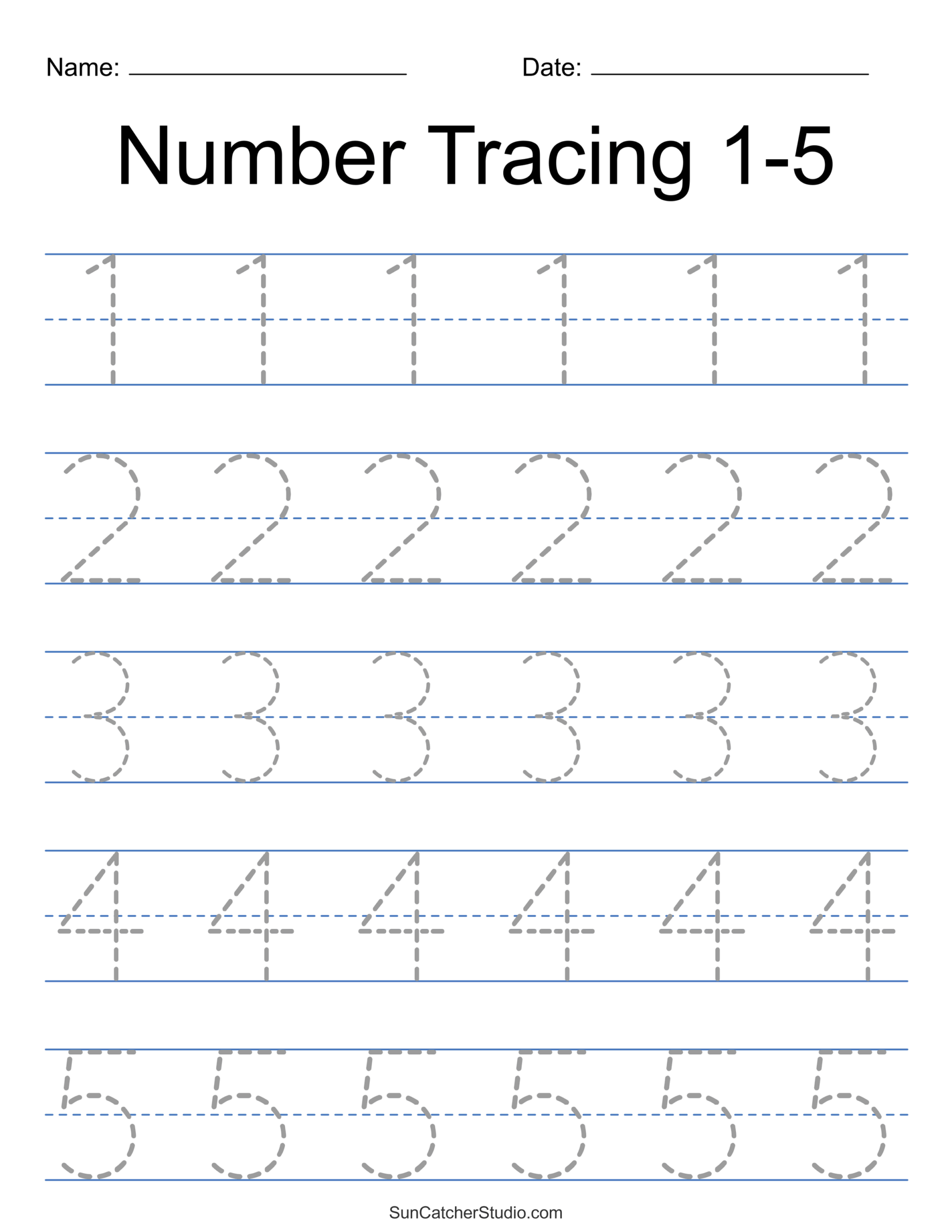 Tracing Numbers Free Printable Practice PDF Worksheets Free Printables Lettering SVG Files Tools Apps Tracing Numbers 1 10 Worksheets Free Printable Pdfs Teach Prints