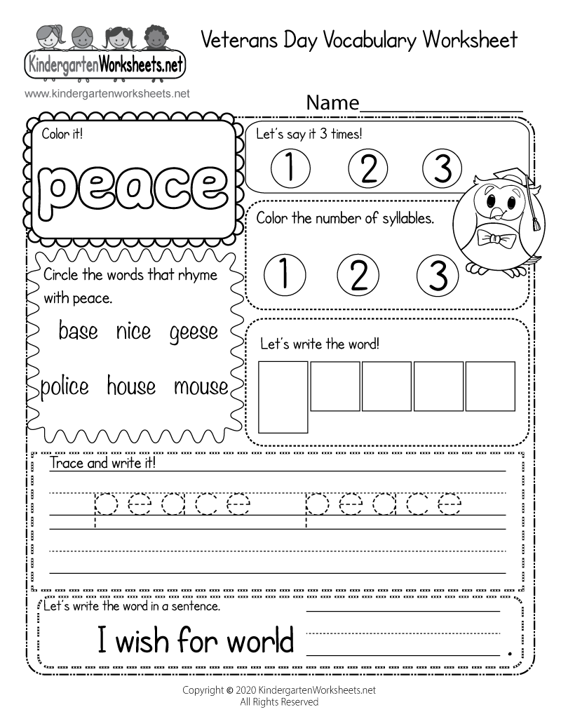 Veterans Day Worksheets Honoring Our Heroes With Engaging Activities