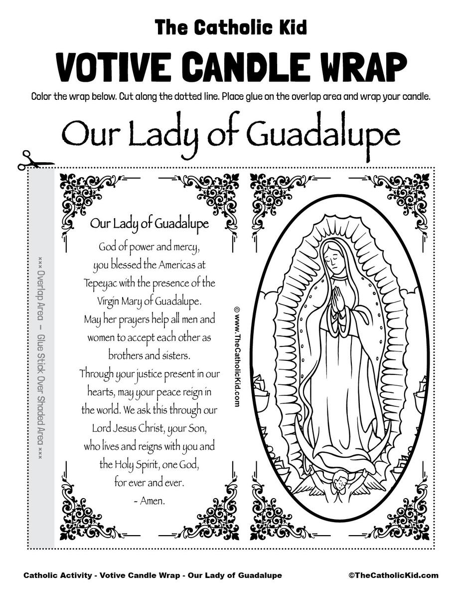 Votive Candle Wraps Download Pack TheCatholicKid
