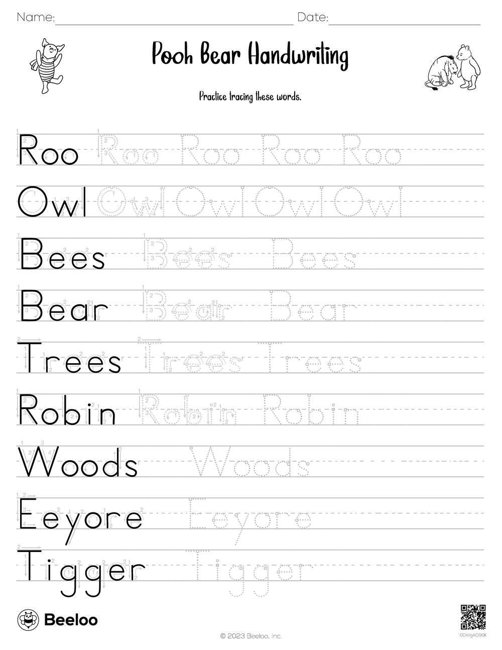 Winnie The Pooh Themed Word Scrambles Beeloo Printable Crafts And Activities For Kids