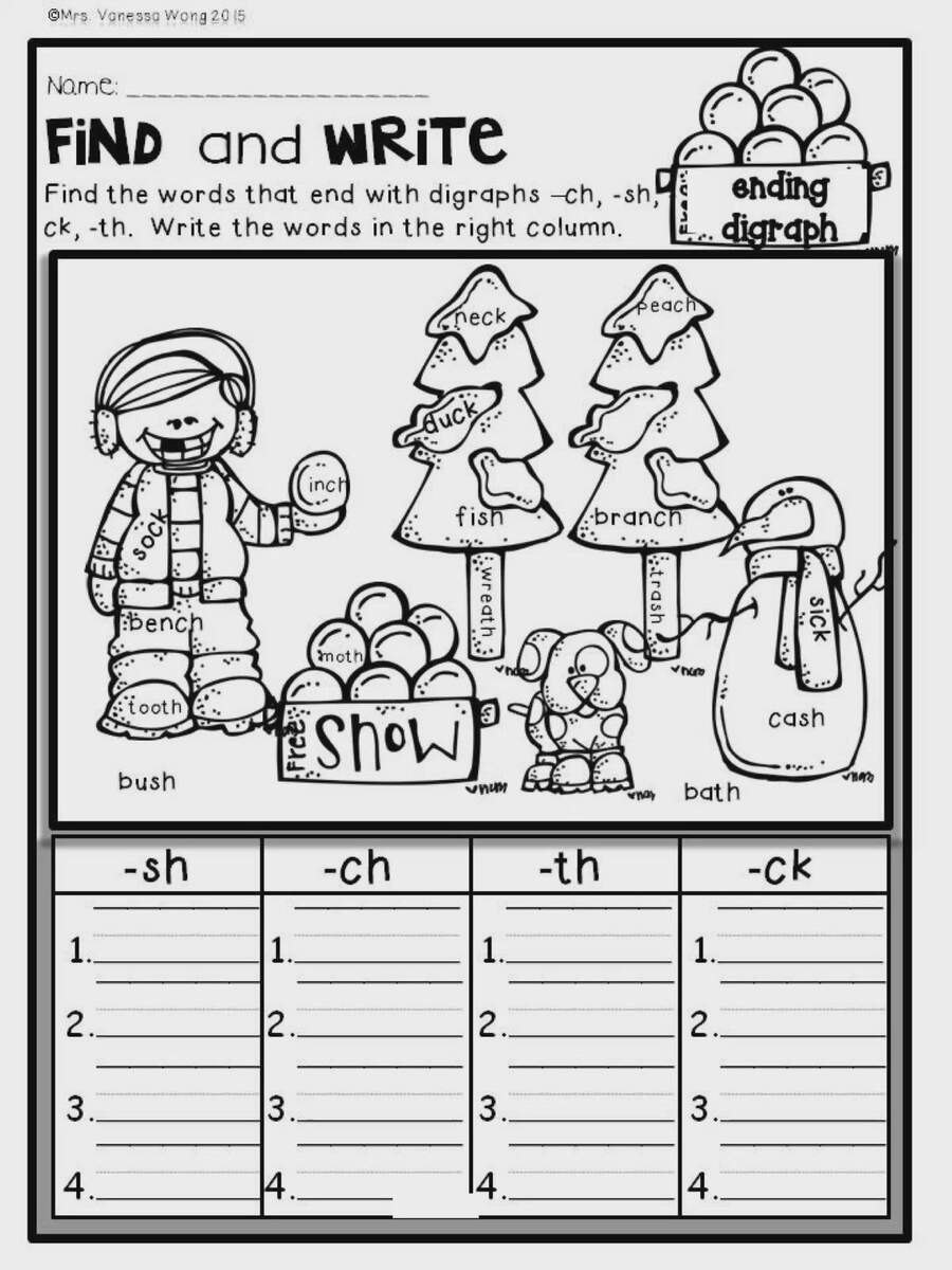 Winter Activities And Worksheets For First Grade Math Literacy No Prep