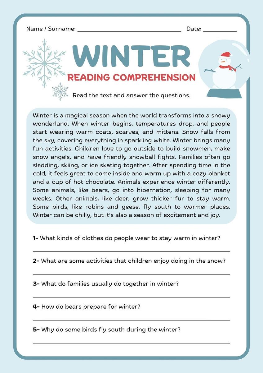 Worksheets PDF Reading Comprehension Skills Visualising Worksheet Year 3 4 Reading Comprehension Grade 4
